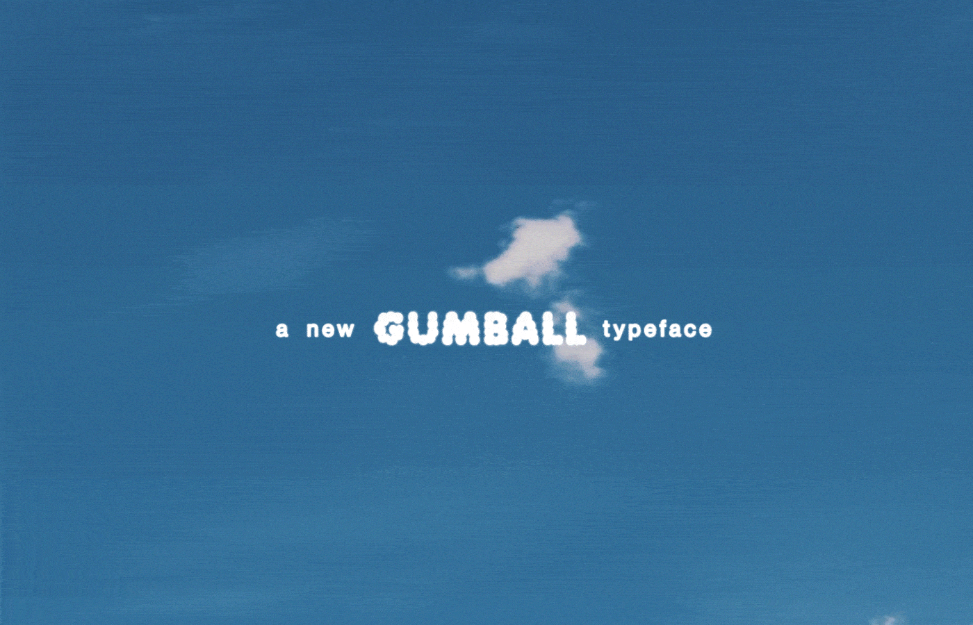 Gumball Typeface Folio – João Telmo